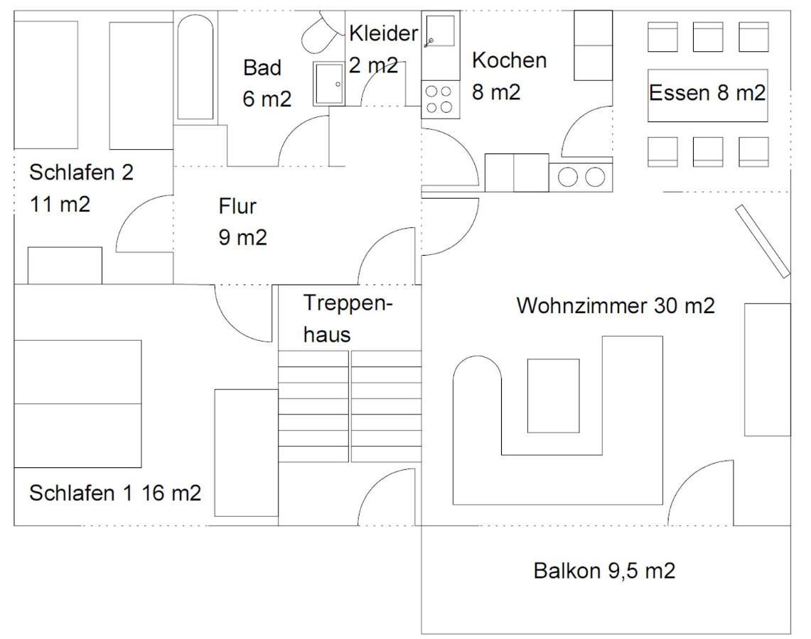 Ferienwohnung Kaline 2 Wildflecken Exterior foto